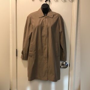 LONDON FOG - Tan Overcoat size Small